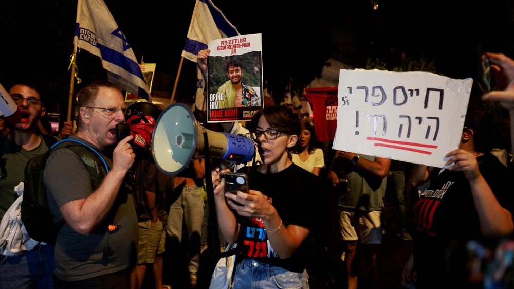 Israel: Demonstranten bei einer Kundgebung gegen die israelische Regierung am 20. Juni in Jerusalem.