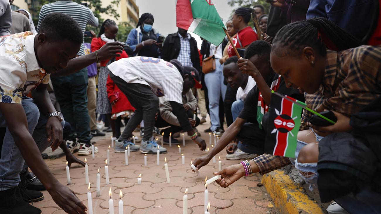 Kenya : marche à la mémoire des personnes tuées après les manifestations antigouvernementales à Nairobi