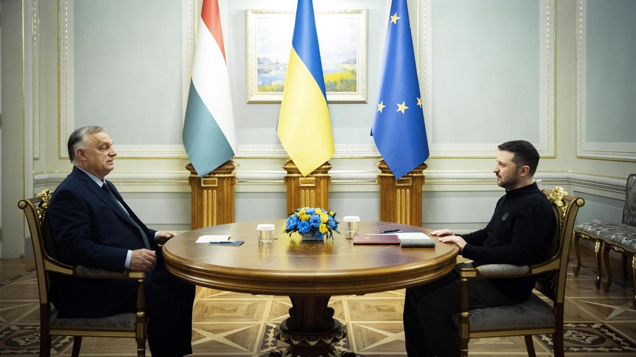 Guerra in Ucraina: Viktor Orban chiede a Volodymyr Zelenskyj un cessate il fuoco anticipato