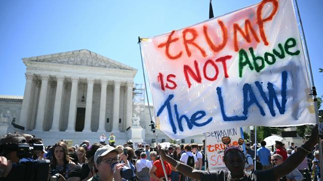 Immunität von Donald Trump: Demokraten kritisieren Supreme-Court-Entscheidung als Parteipolitik