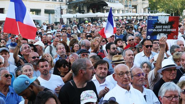 Montpellier: Demonstration gegen Antisemitismus nach Angriff auf Synagoge