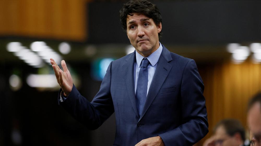 Canada: De Canadese premier Justin Trudeau bracht enige tijd door in het Lagerhuis