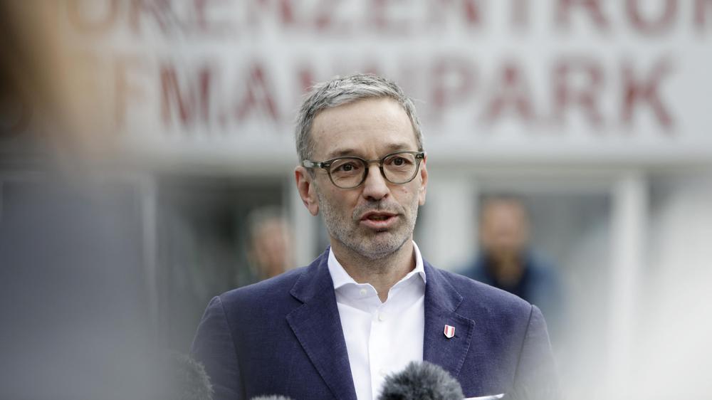 FPÖ-Sieg in Österreich: FPÖ-Chef en Wahlsieger Herbert Kickl