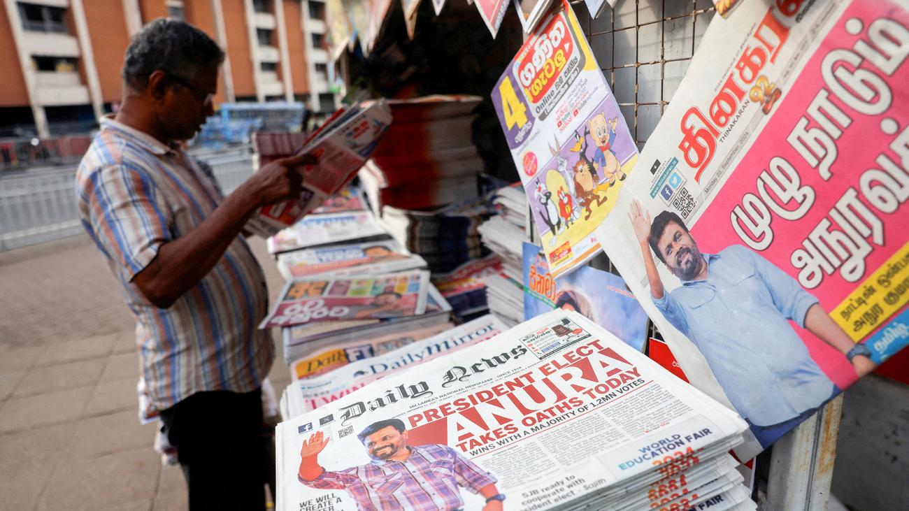 Sri Lanka : le nouveau président du Sri Lanka dissout le Parlement