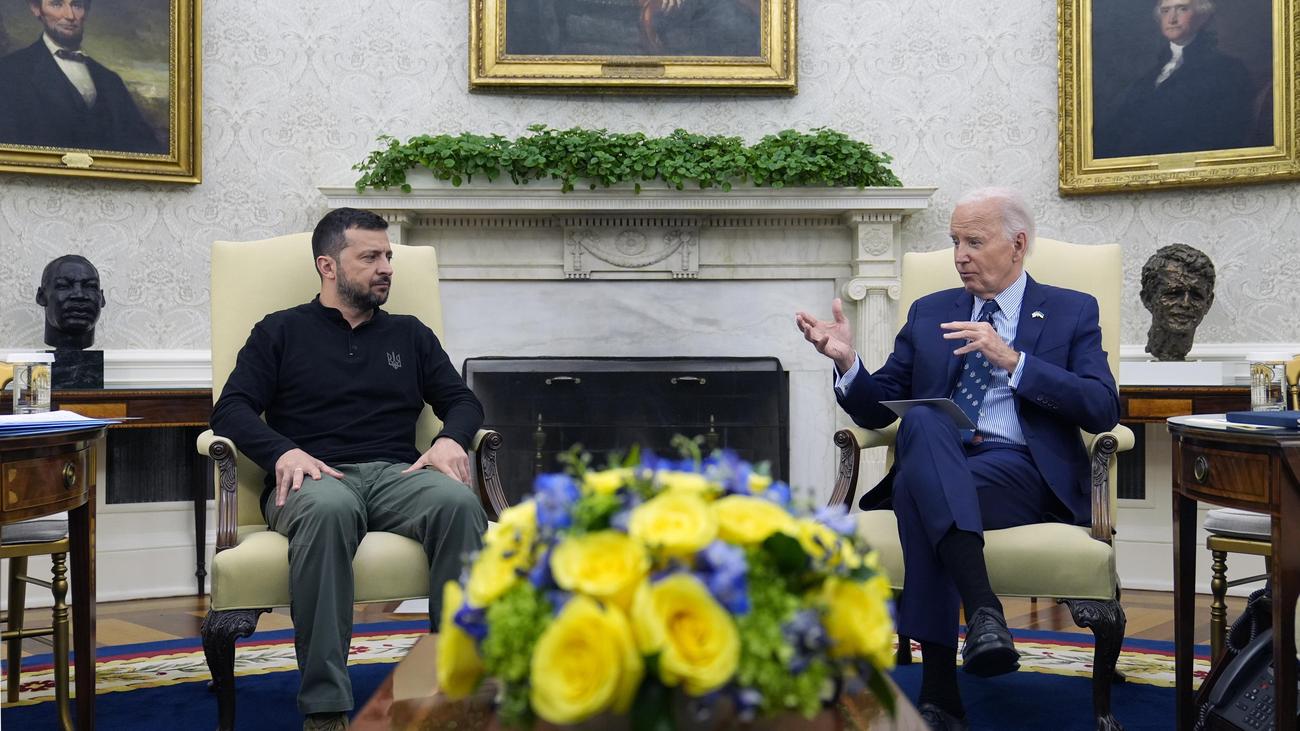 Volodymyr Zelenskyj e Joe Biden: Dê (quase) tudo de novo
 #ÚltimasNotícias #Alemanha