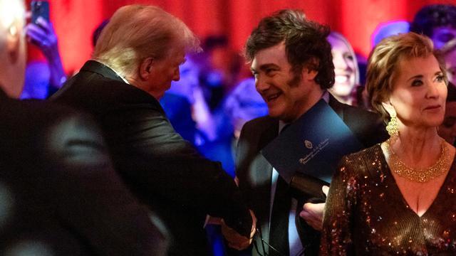 Mar-a-Lago: Donald Trump feiert Gala mit Argentiniens Präsidenten Javier Milei