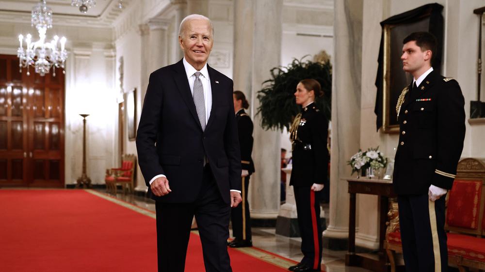 Auszeichnung: Joe Biden ist selbst Träger der prestigeträchtigen Freiheitsmedaille.