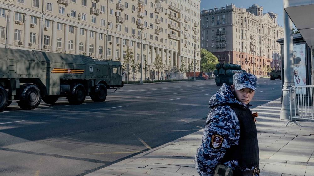  Parade zum "Tag des Sieges" in Moskau am 9.5.2023