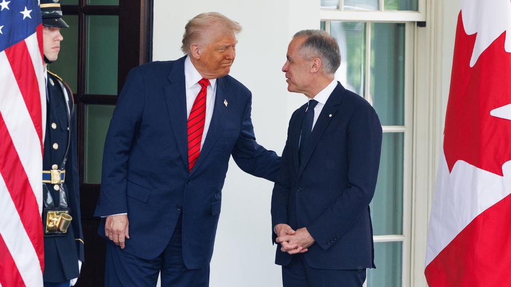 Donald Trump Mark Carney
