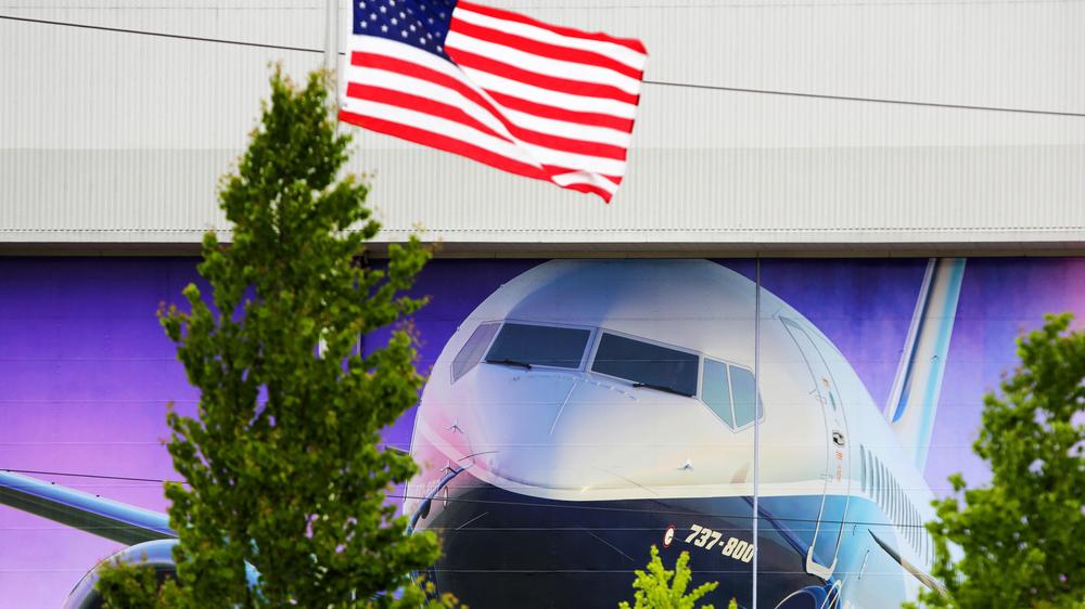  Auf US-Flugzeuge wie diese Boeing 737-800 könnten künftig EU-Gegenzölle erhoben werden.