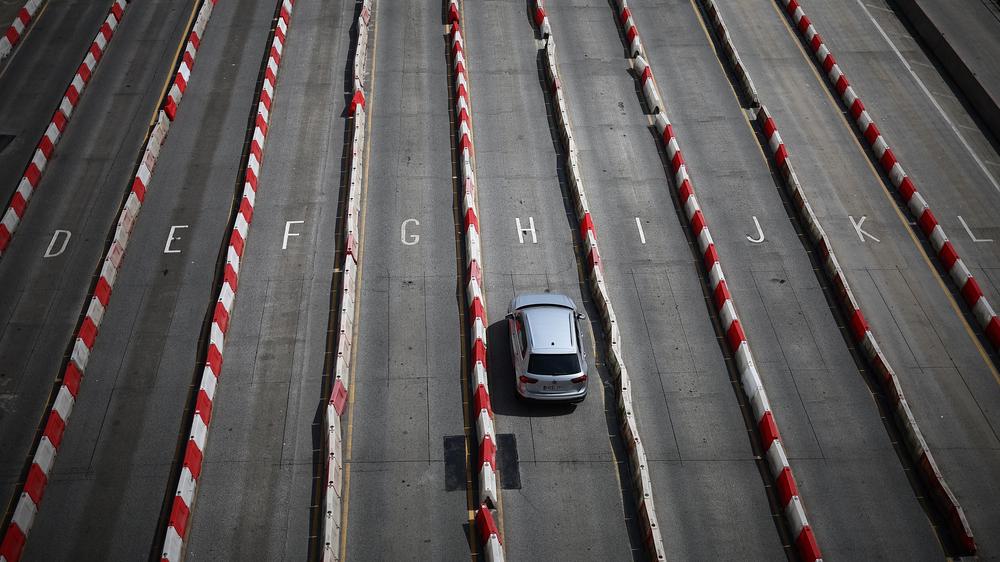 Entry/Exit-System: Fährterminal des Hafens von Dover an der Südostküste Englands: In Zukunft sollen Ein- und Ausreisen in EU-Staaten automatisch erfasst werden.