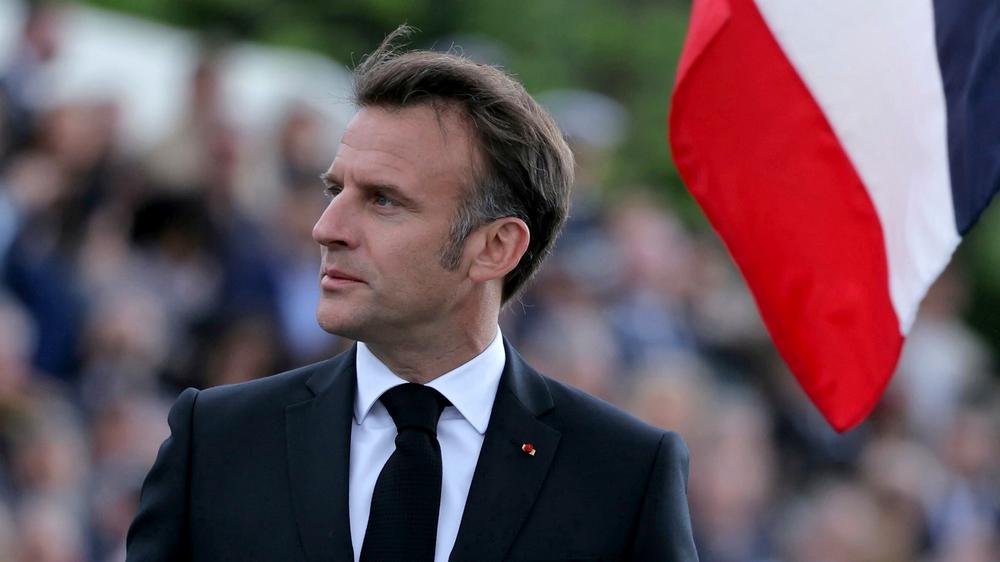  Frankreichs Präsident Emmanuel Macron ist offen für Gespräch über französische Atomwaffen für andere europäische Länder.