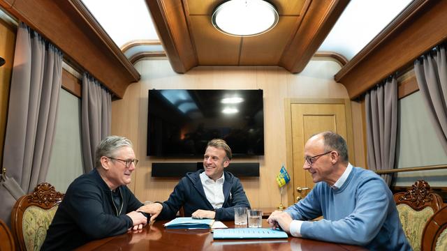 Ukrainekrieg: Merz, Macron und Starmer zu Besuch in Kyjiw