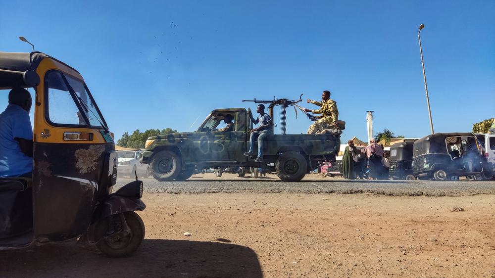  Sudanesische Soldaten im Osten des Landes im Dezember 2023