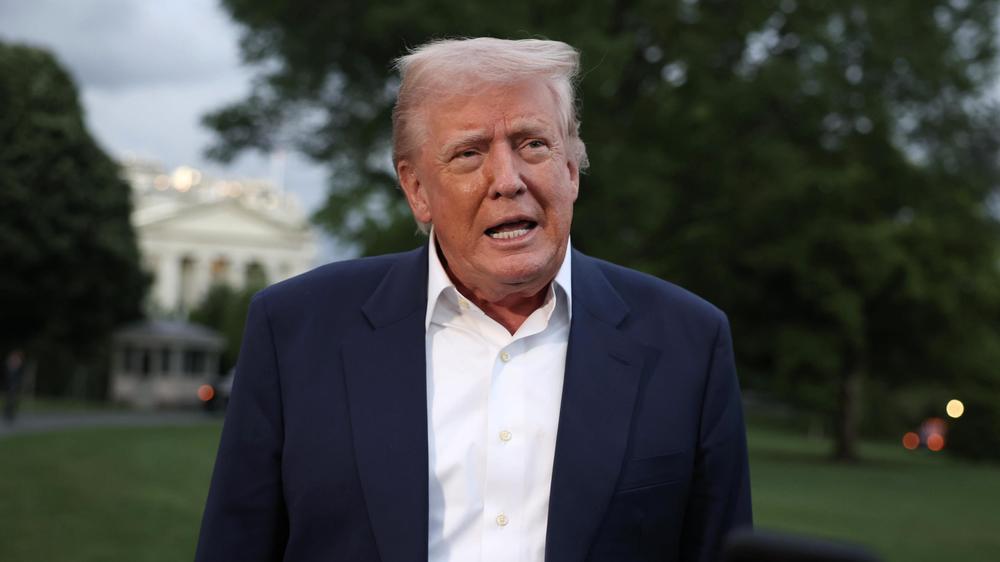  Trump in Washington (Archivbild)