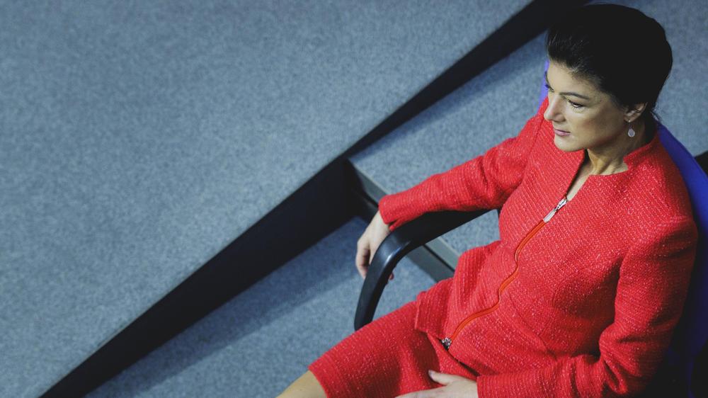 Brandmauer zur AfD: Seit März sitzt Sahra Wagenknecht nicht mehr im Bundestag. Für 2026 plant sie das Comeback ihrer Partei, des BSW.