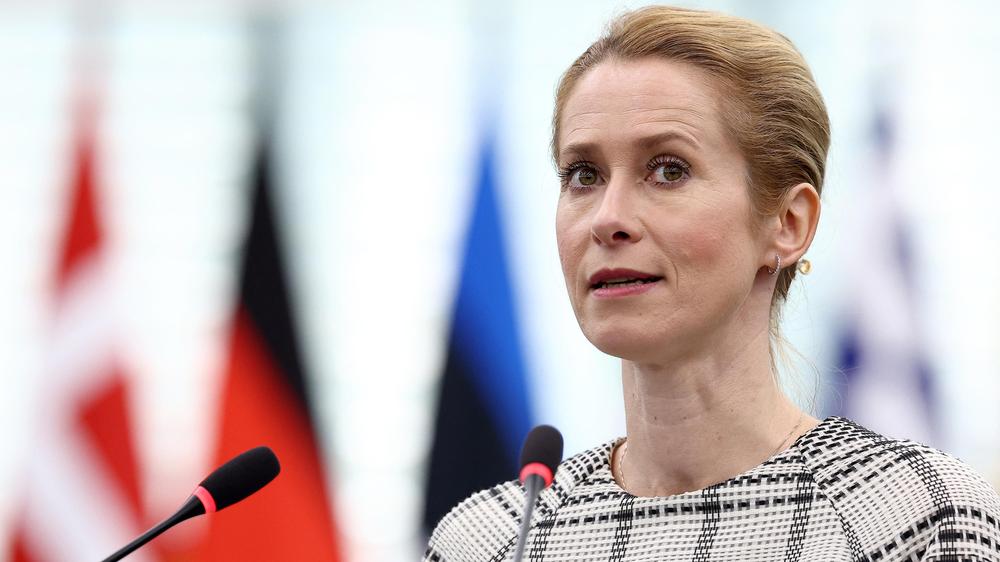  EU-Außenbeauftragte Kaja Kallas mahnt Einigkeit in der Nato an.