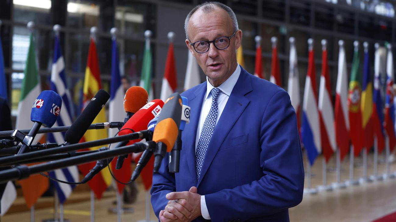 Zollstreit: Friedrich Merz dringt auf zeitnahes Zollabkommen der EU mit den USA