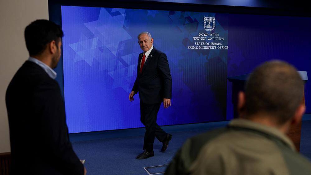  Israels Premier Benjamin Netanjahu
