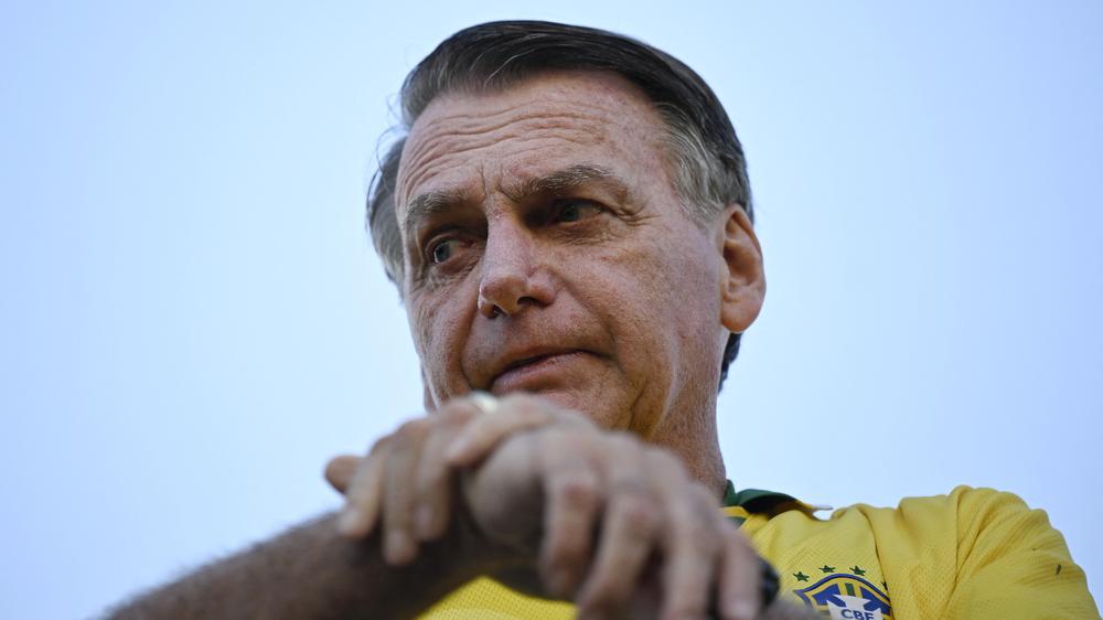  Brasiliens Ex-Präsident Jair Bolsonaro.