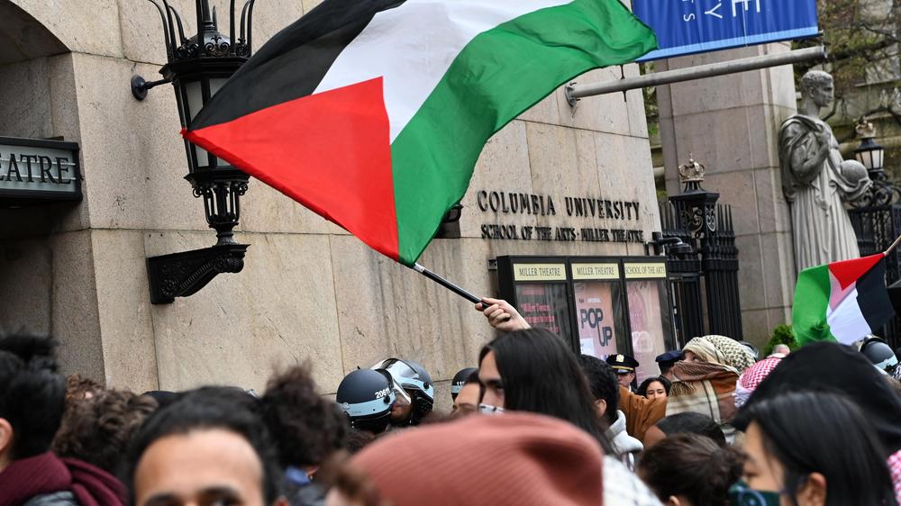  Studierende der Columbia University protestieren immer wieder gegen den Krieg im Gazastreifen.