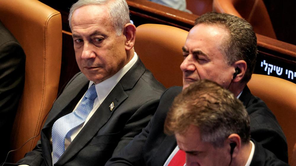  Premier Benjamin Netanjahu bleibt im israelischen Parlament eine knappe Mehrheit.