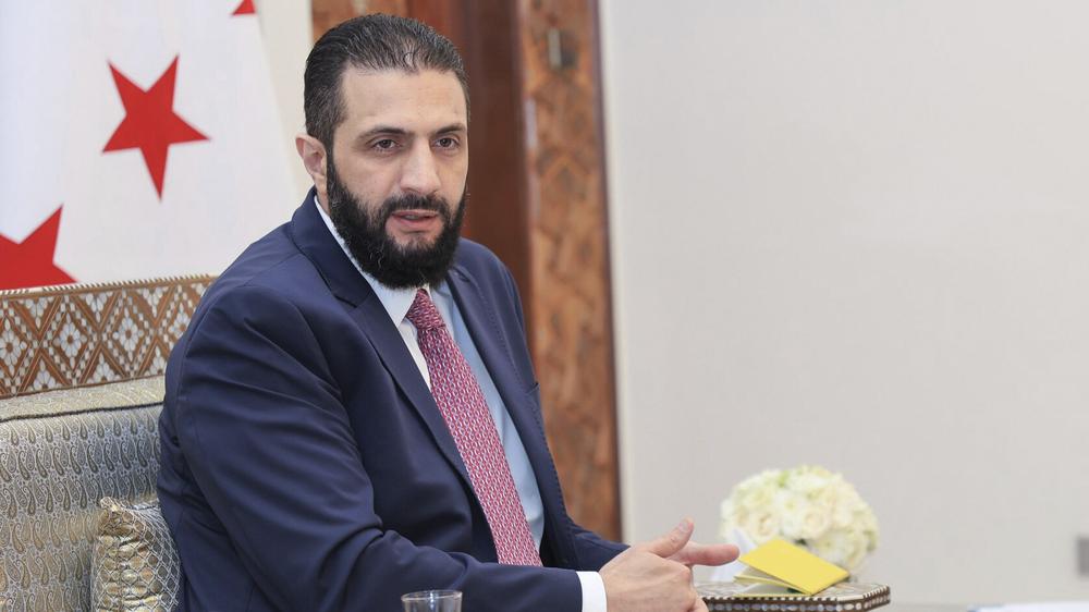  Der syrische Übergangspräsident Ahmad al-Sharaa will Syriens politisches System reformieren.
