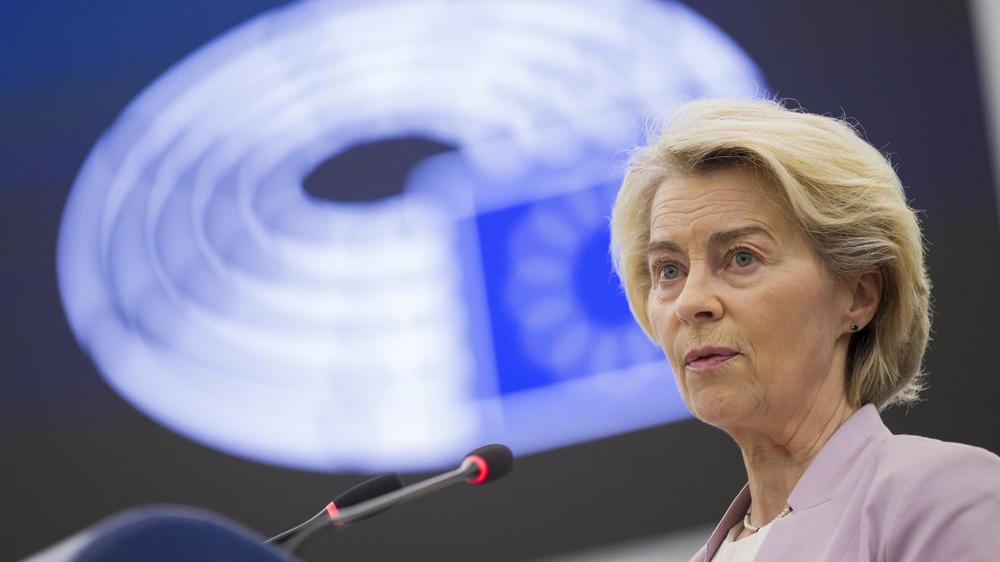  EU-Kommissionspräsidentin Ursula von der Leyen will alle notwendigen Schritte zum Schutz der EU-Interessen ergreifen.