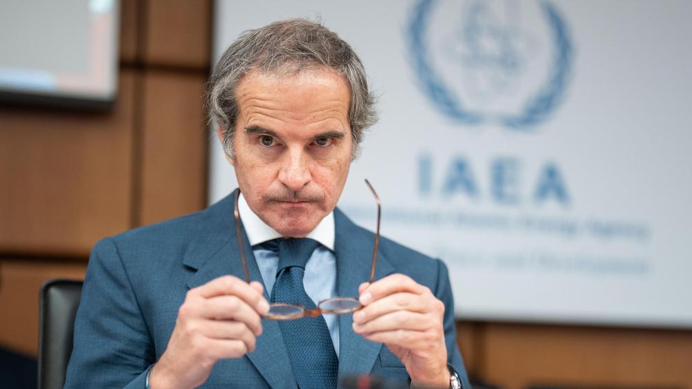  Rafael Grossi, Generaldirektor der Internationalen Atomenergiebehörde (IAEA), zufolge konnten die Atominspekteure ihre Arbeit im Süden des Iran wieder aufnehmen.