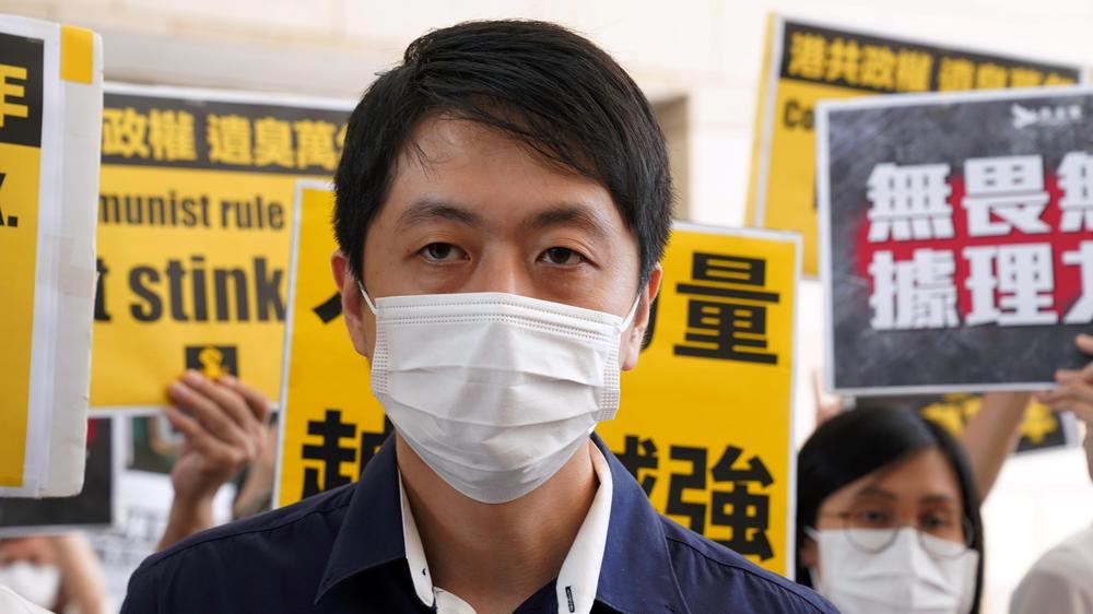  Demokratieaktivist Ted Hui – hier im Jahr 2020 in Honkong – erhält Asyl in Australien.