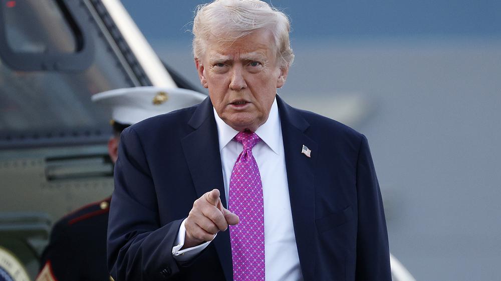  US-Präsident Donald Trump will die Antifa-Bewegung als Terrororganisation einstufen.