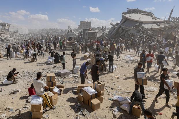 Humanitäre Lage in Gaza: Nach Verkündung der Waffenruhe sind Hunderttausende Palästinenser zurückgekehrt zu dem, was einmal ihre Häuser waren.