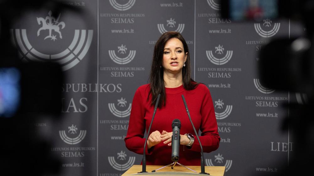  Litauens Ministerpräsidentin Inga Ruginiene hatte zuletzt gedroht, die Grenze zu Belarus zu schließen.