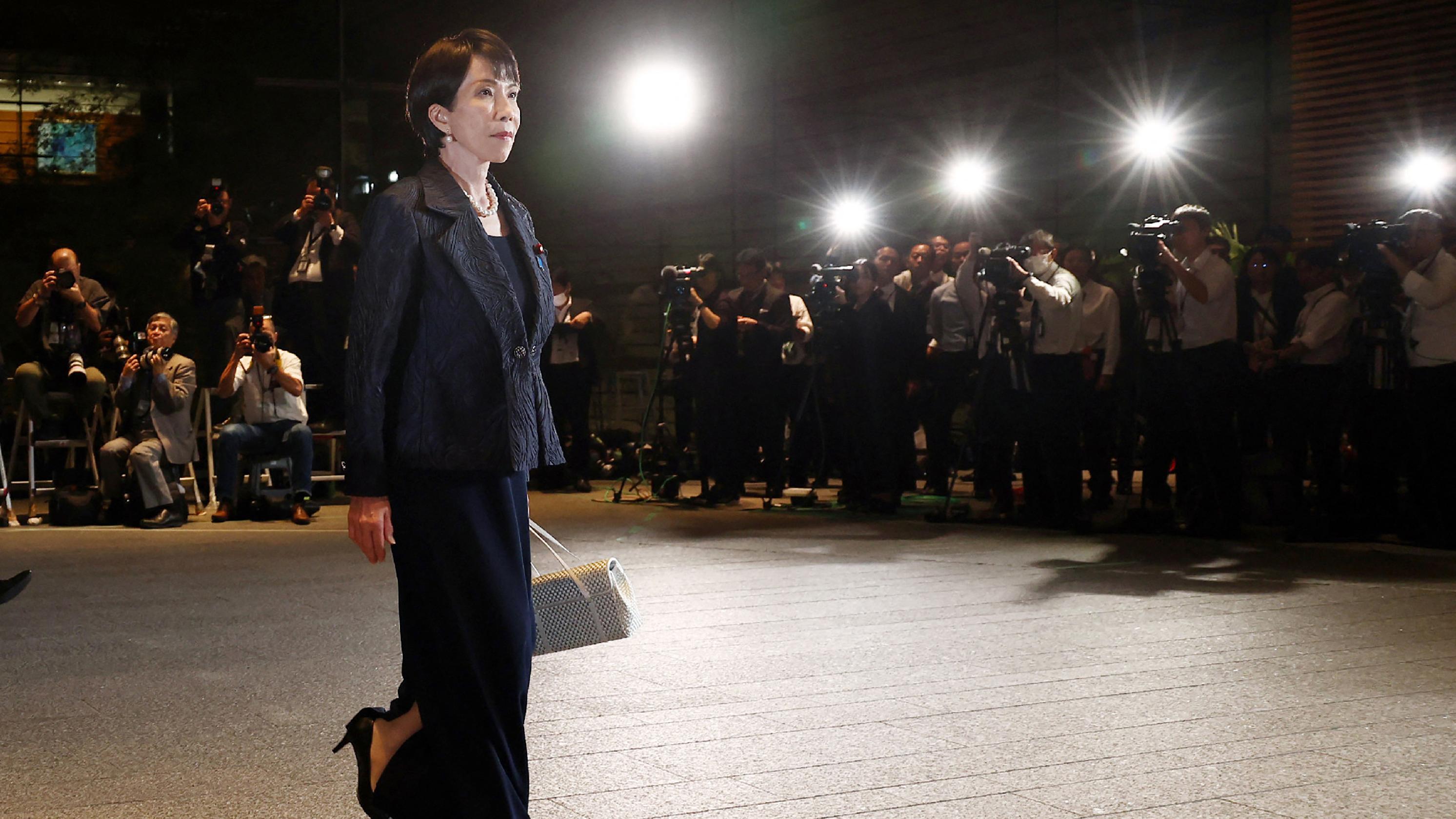 Japan unter Sanae Takaichi: Japans Premierminister Sanae Takaichi am 21. Oktober 2025 in Tokio