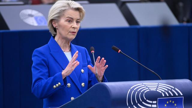 Krieg gegen die Ukraine: EU-Kommissionspräsidentin wirft Russland hybriden Krieg gegen EU vor