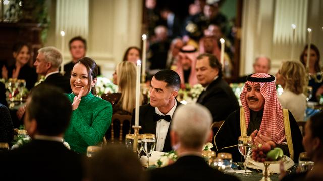 Empfang in Washington, D. C.: Treffen sich ein Weltfußballer, ein Kronprinz und ein Möchtegernkönig