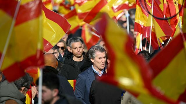 Spain: Tens of Thousands Demand the Government's Resignation in Madrid