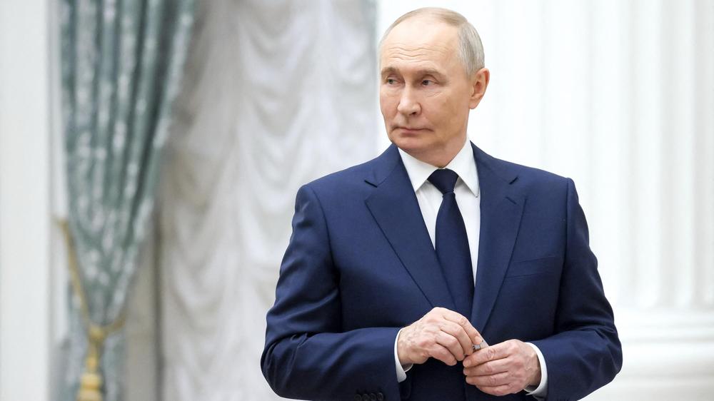 Krieg in der Ukraine: Ob sich Wladimir Putin zum Zeitpunkt des angeblichen Angriffs in der Residenz aufhielt, war zunächst unklar.