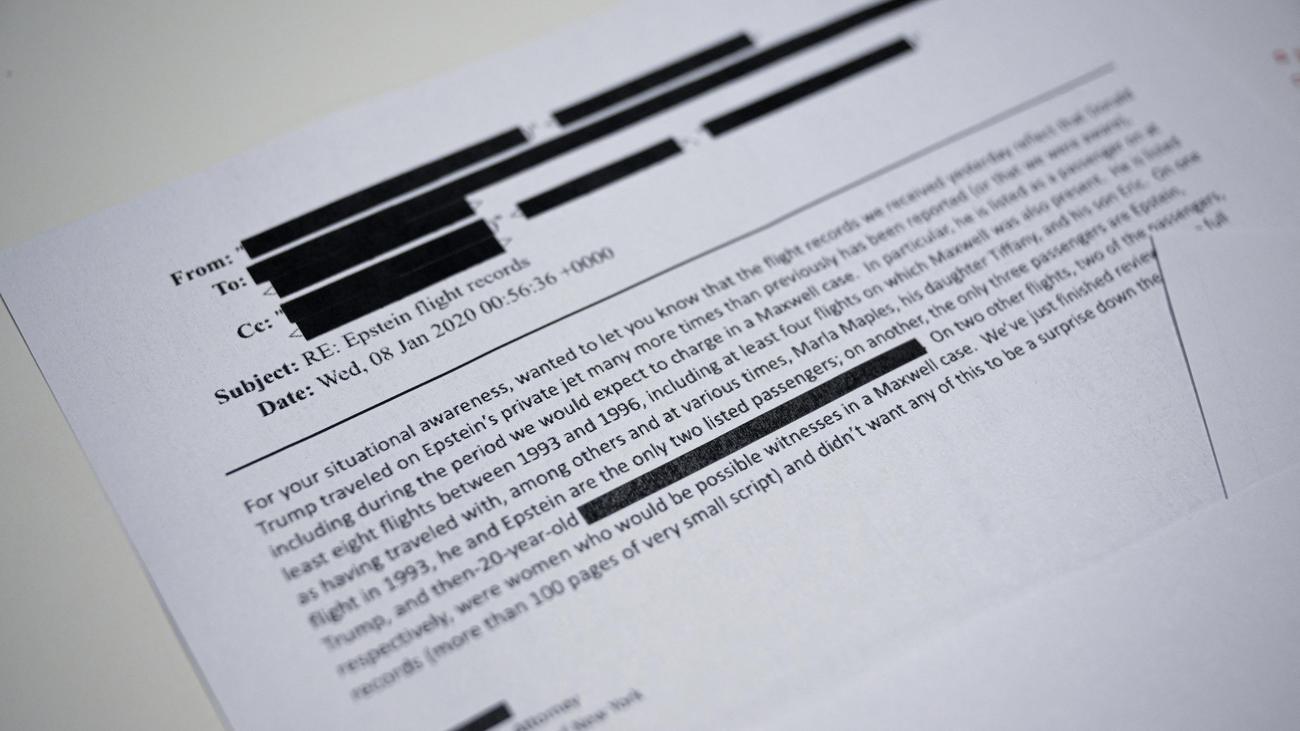 Jeffrey Epstein: US-Behörden finden über eine Million neue Epstein-Dokumente