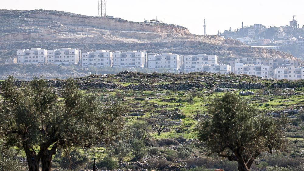  Die israelische Siedlung Avnei Hefetz, in der Nähe der Stadt Tulkarem im besetzten Westjordanland.