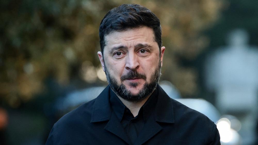  Der ukrainische Präsident Wolodymyr Selenskyj