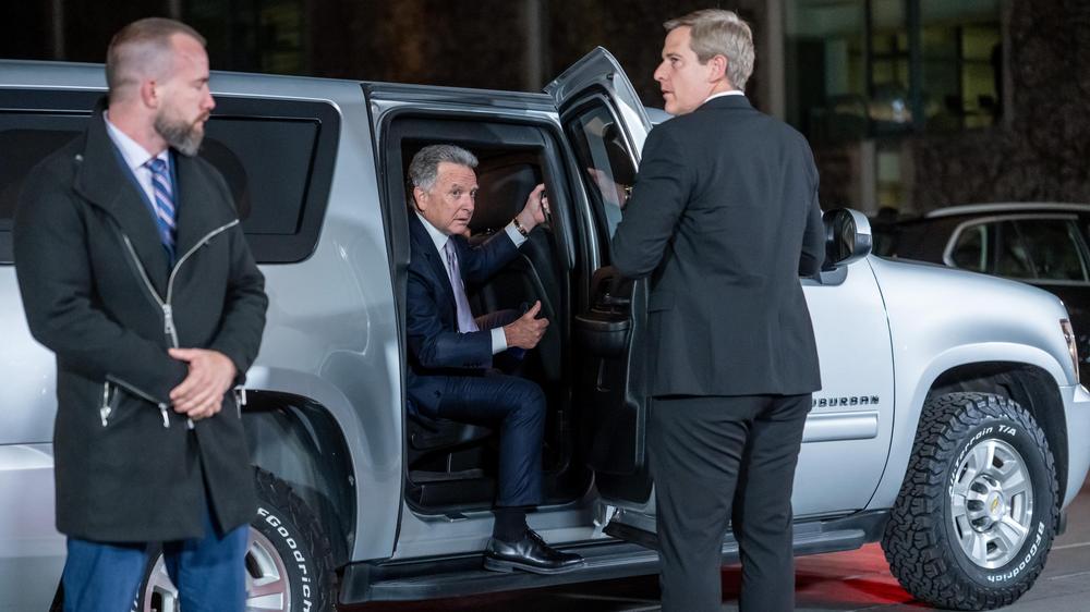  Steve Witkoff, Sondergesandter der Vereinigten Staaten, kommt zu den vergangenen Gesprächen in Berlin an.