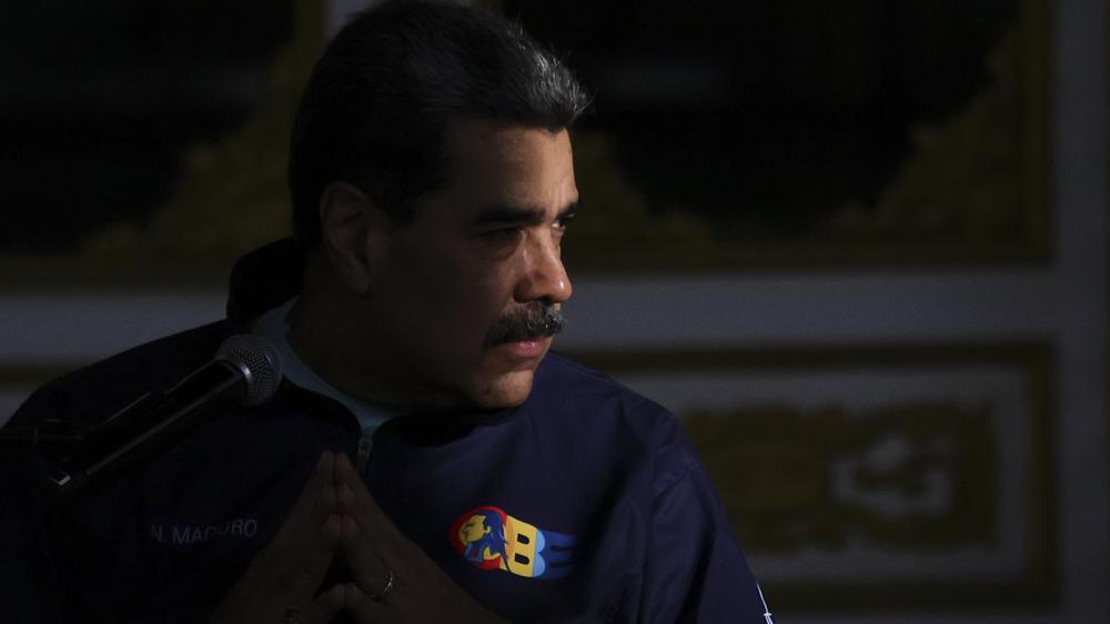  Der venezolanische Präsident Nic0lás Maduro vermutet hinter dem Vorgehen der USA Pläne zu seinem Sturz.