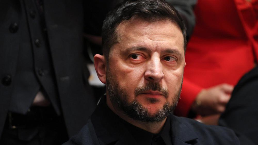 USA-Ukraine-Treffen: Der ukrainische Präsident Wolodymyr Selenskyj trifft US-Präsident Donald Trump am Abend in Florida.