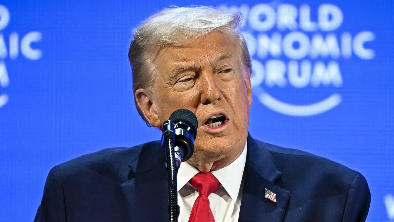 Grönland: Live: Donald Trump spricht beim Weltwirtschaftsforum in Davos