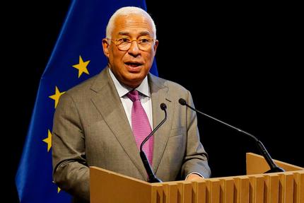 USA und Grönland: European Council President Antonio Costa delivers a speech, on the day authorities of the European Union and the South American bloc Mercosur sign a free trade agreement, ending more than 25 years of negotiations, in Asuncion, Paraguay, January 17, 2026. REUTERS/Cesar Olmedo