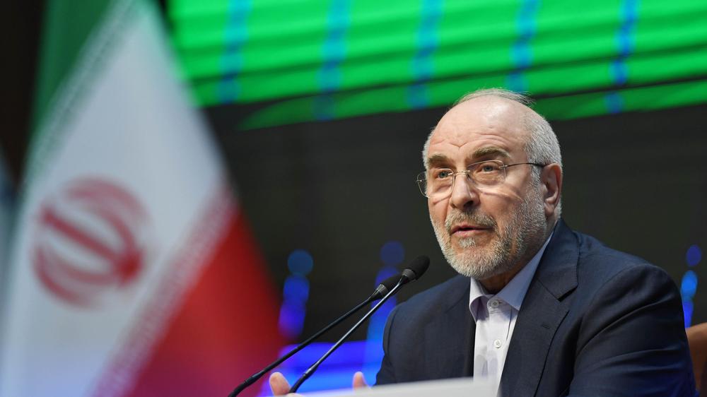 Proteste im Iran: Der iranische Parlamentspräsident Mohammed Bagher Ghalibaf hat den USA im Falle eines militärischen Angriffs mit Vergeltung gedroht.