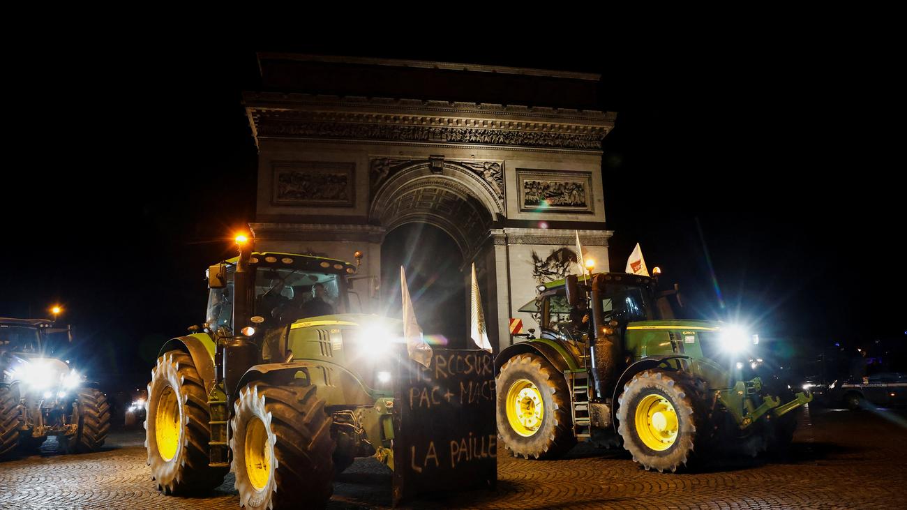 EU-Mercosur-Abkommen: Landwirte in Frankreich protestieren gegen Mercosur-Abkommen