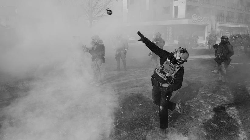 Minneapolis: ICE-Agenten am 24. Januar 2026 auf den Straßen von Minneapolis