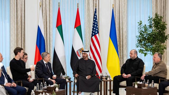 Ukraine-Krieg: Erste Runde der Ukraine-Gespräche in Abu Dhabi beendet